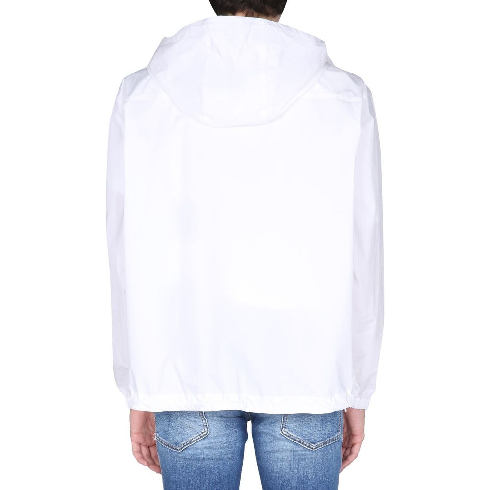 Dsquared²-Windjacke mit Logo und Kapuze