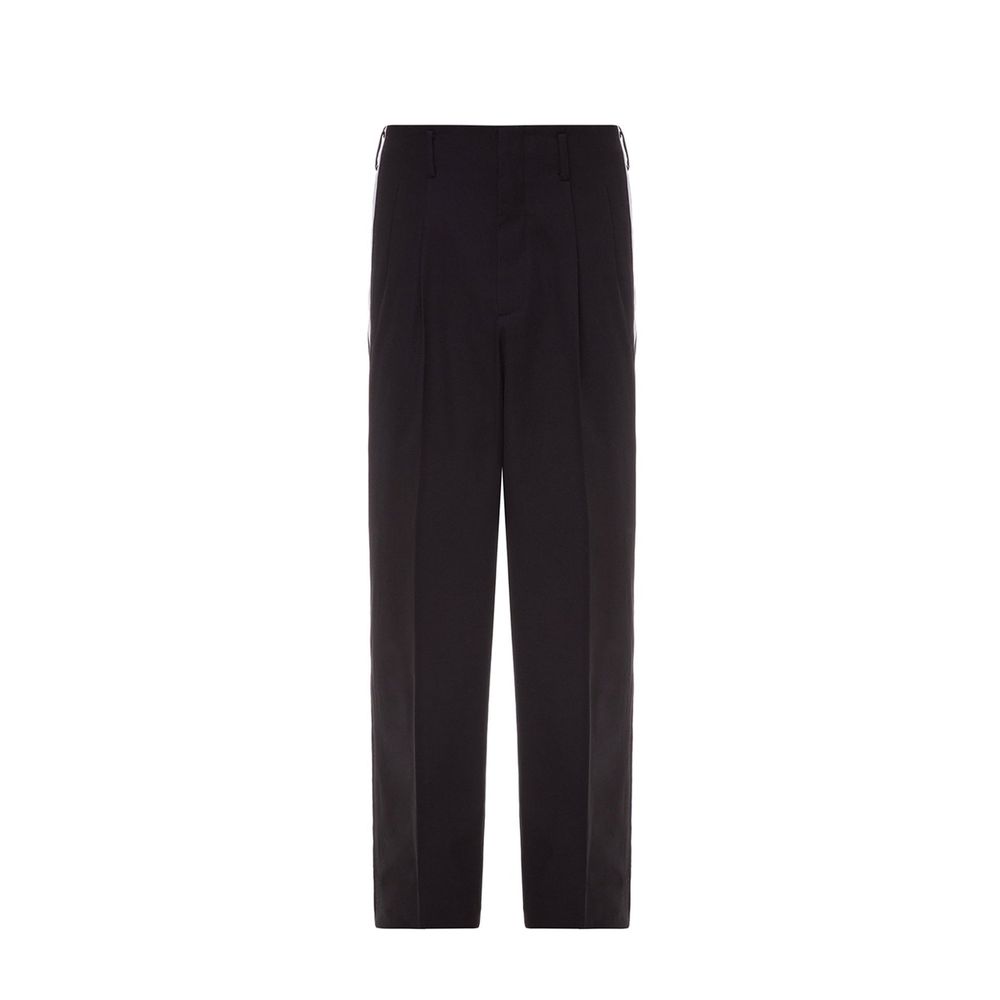 Dolce &amp; Gabbana – Bundfaltenhose mit Seitenstreifen