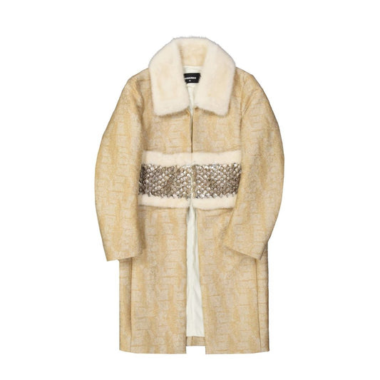 Dsquared² Mantel mit Kristallverzierung