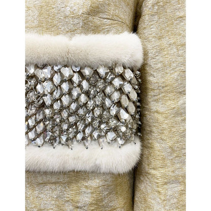Dsquared² Mantel mit Kristallverzierung