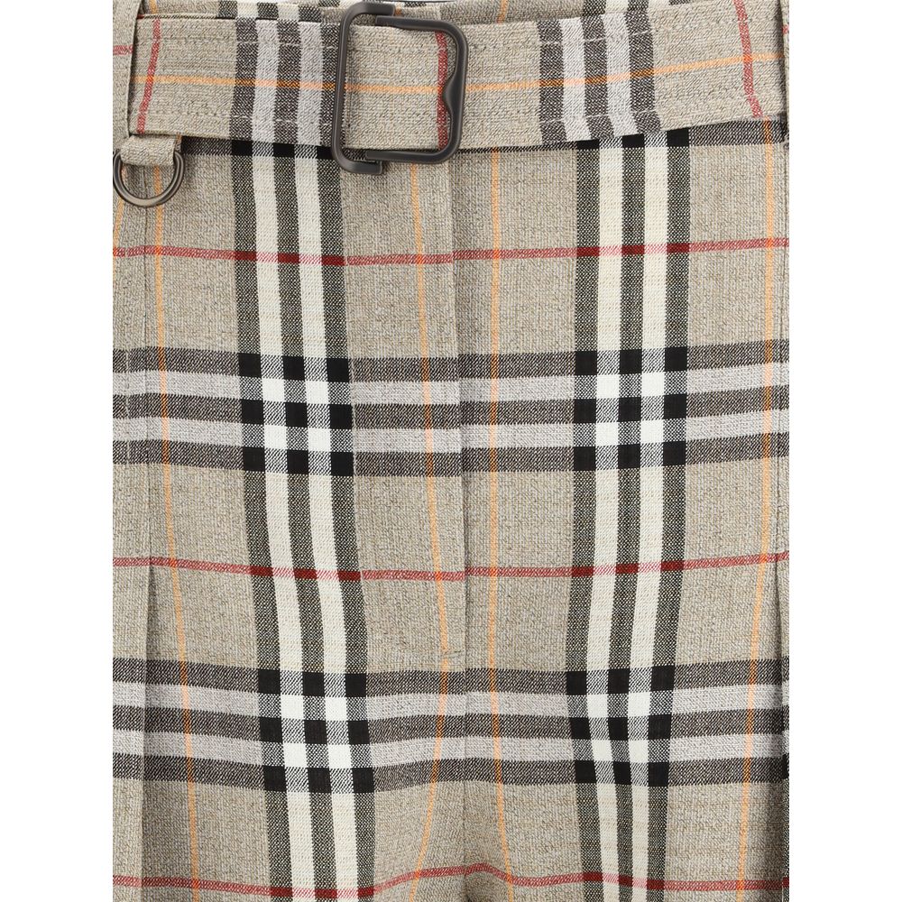 Burberry Karierte Archivhose