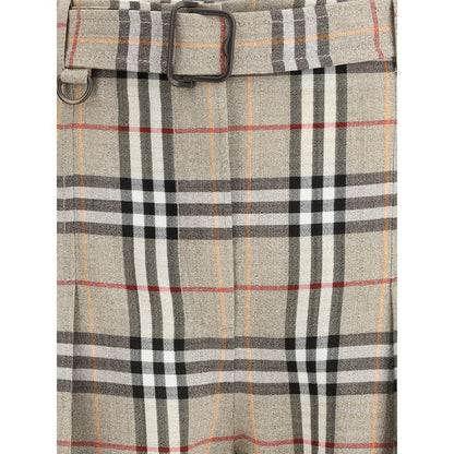 Burberry Karierte Archivhose