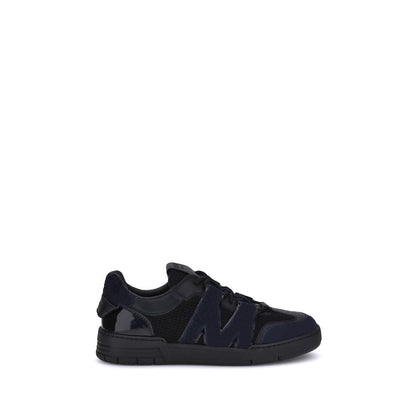 Moschino Sneakers aus Leder und Mesh