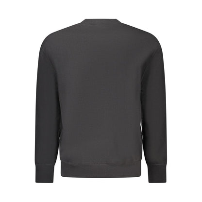 Calvin Klein Herrenpullover aus schwarzer Baumwolle