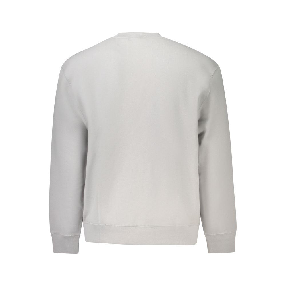 Calvin Klein Grauer Baumwollpullover für Herren