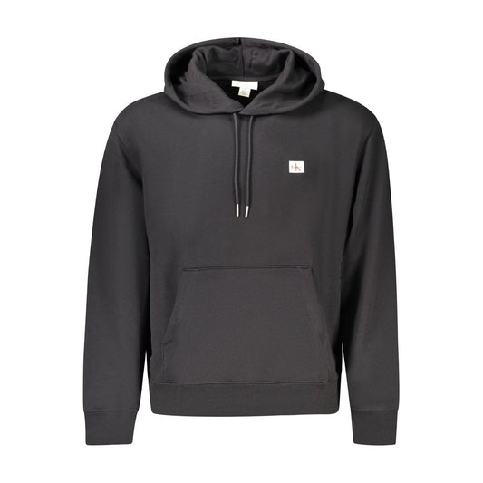 Calvin Klein Herrenpullover aus schwarzer Baumwolle