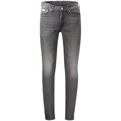 Calvin Klein Schwarze Baumwolljeans für Herren