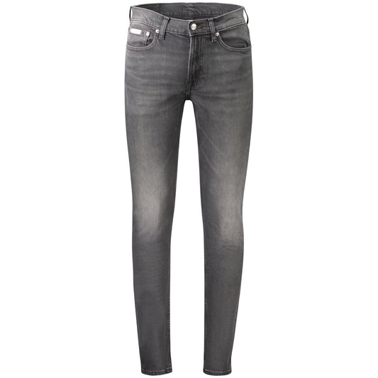 Calvin Klein Schwarze Baumwolljeans für Herren