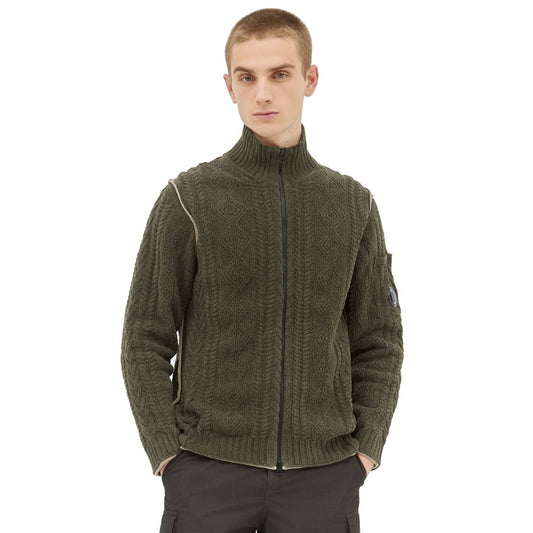 Grüner Baumwollpullover von CP Company
