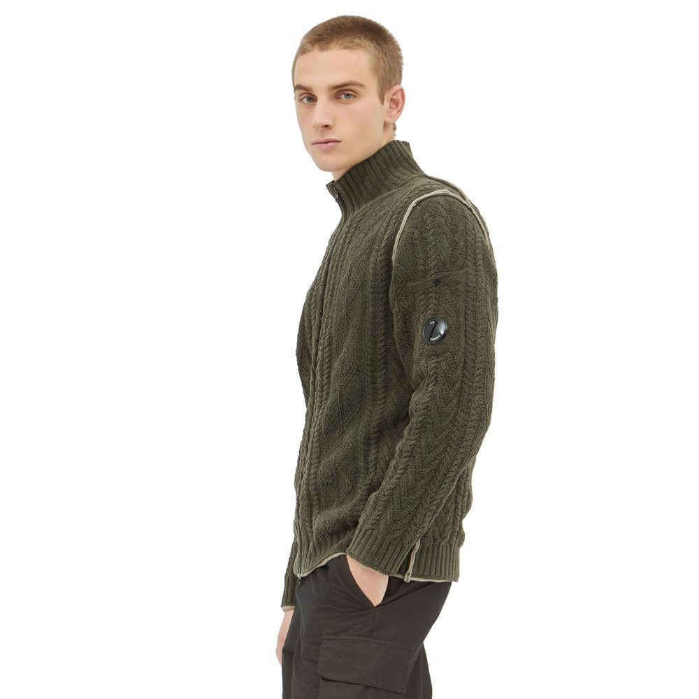 Grüner Baumwollpullover von CP Company