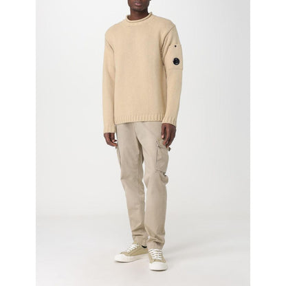 CP Company – Beigefarbener Wollpullover