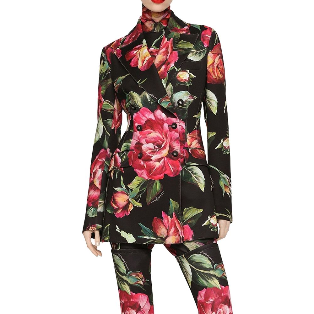 Dolce &amp; Gabbana Flower Print Blazer