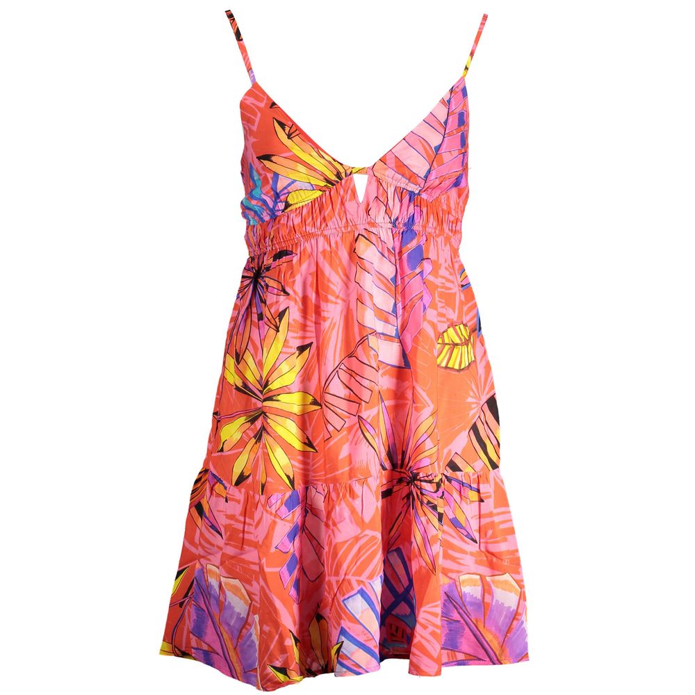 Desigual Rotes Polyesterkleid