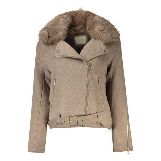 Guess Jeans Beige Baumwolljacken &amp; Mäntel