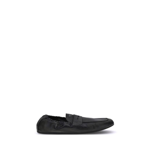 Prada Shuffle-Loafer aus antikem Leder