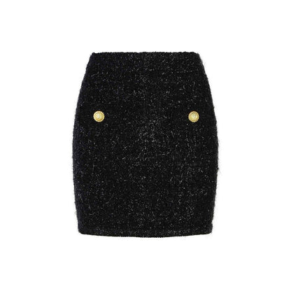 Balmain Tweed-Minirock