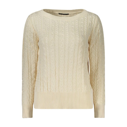Guess Jeans – Weißer Baumwollpullover