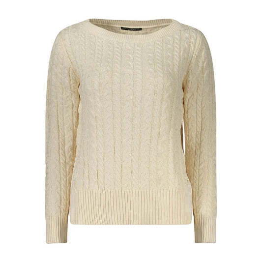 Guess Jeans – Weißer Baumwollpullover
