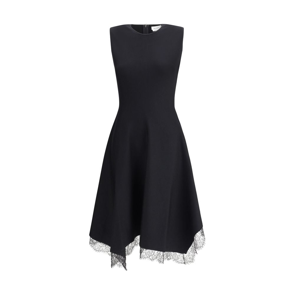 Asymmetrisches Midikleid von Alexander McQueen
