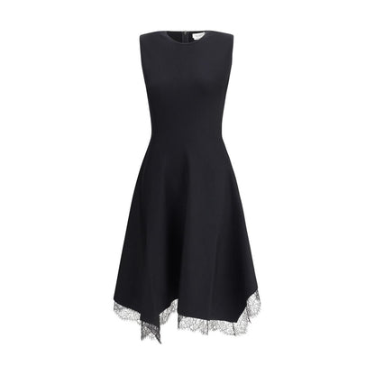 Asymmetrisches Midikleid von Alexander McQueen