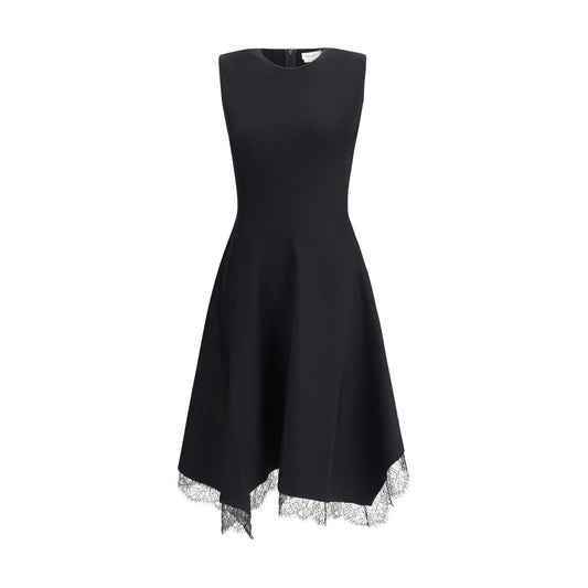Asymmetrisches Midikleid von Alexander McQueen