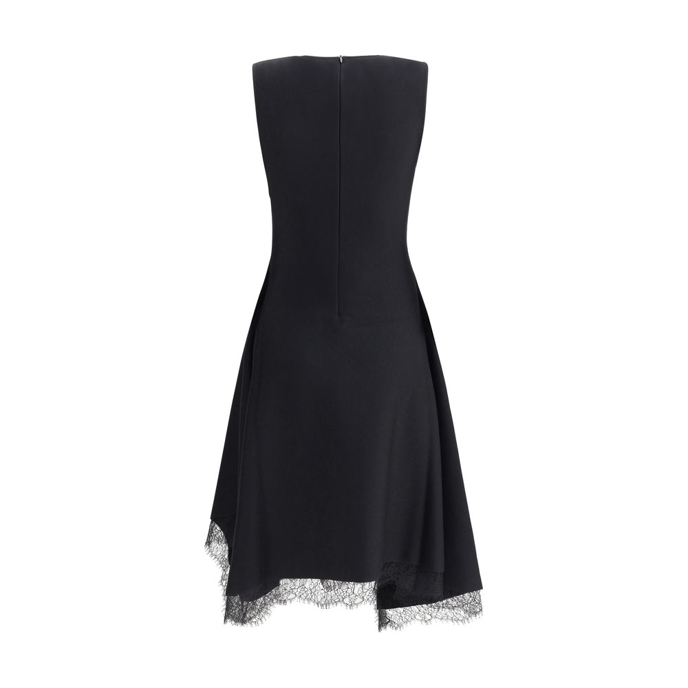 Asymmetrisches Midikleid von Alexander McQueen