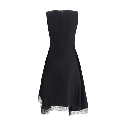 Asymmetrisches Midikleid von Alexander McQueen