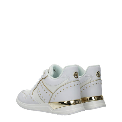 Guess – Weiße Polyethylen-Sneaker