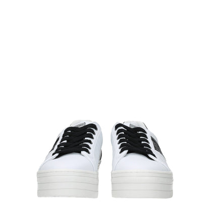 Guess – Weiße Plateau-Sneaker aus Polyethylen