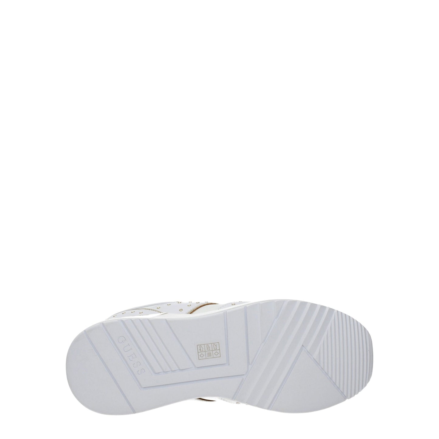 Guess – Weiße Polyethylen-Sneaker