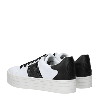 Guess – Weiße Plateau-Sneaker aus Polyethylen