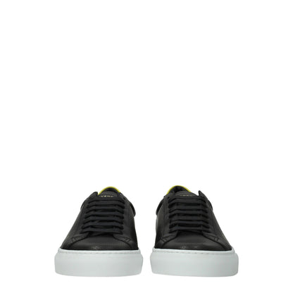 Givenchy Black Leather Low Tops