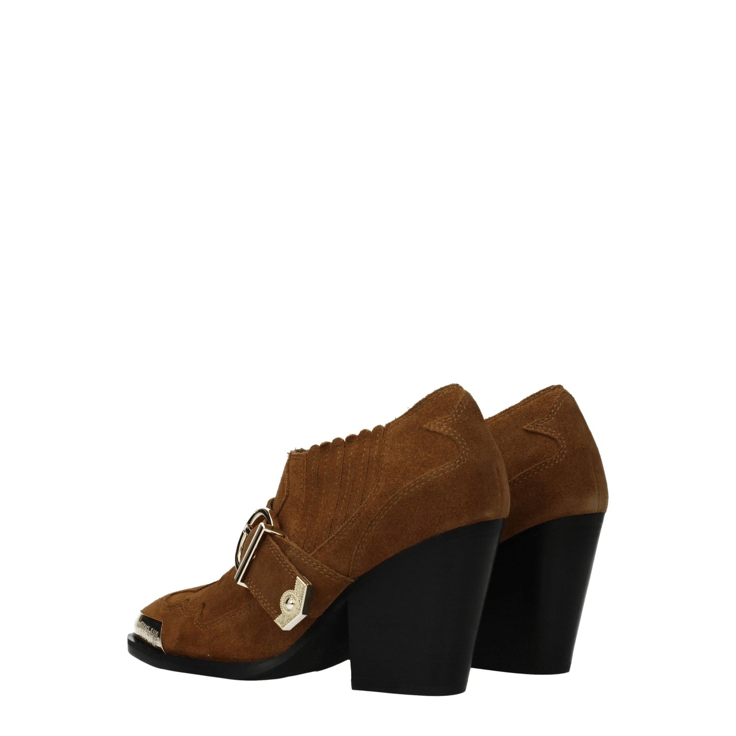 Versace Jeans – Braune Lederstiefeletten