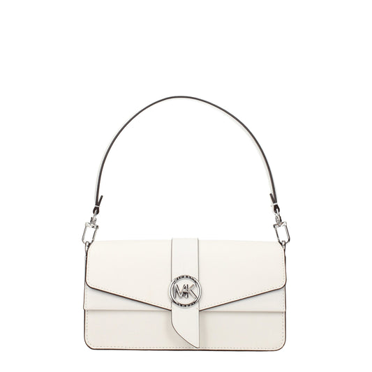 Michael Kors – Weiße Lederhandtaschen