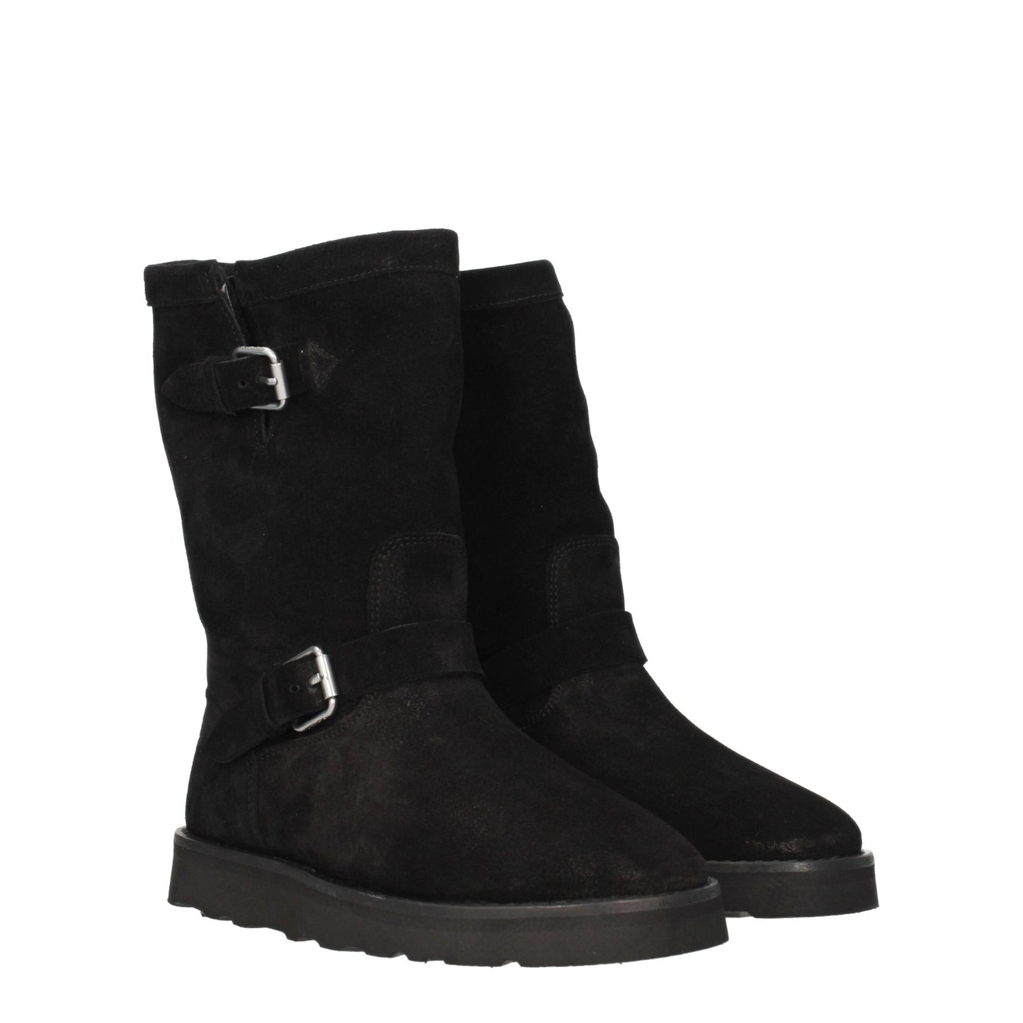 Kenzo – Schwarze Lederstiefeletten