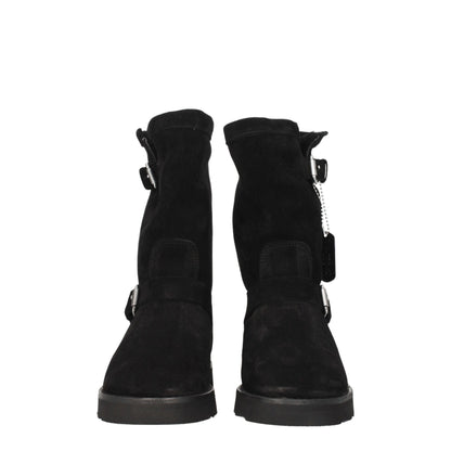 Kenzo – Schwarze Lederstiefeletten