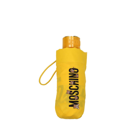 Moschino Gelbe Polyester-Regenschirme