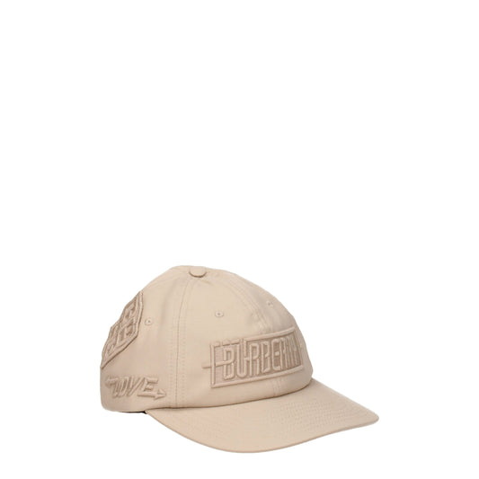 Burberry Beige Baumwollkappen (Baseballmütze)