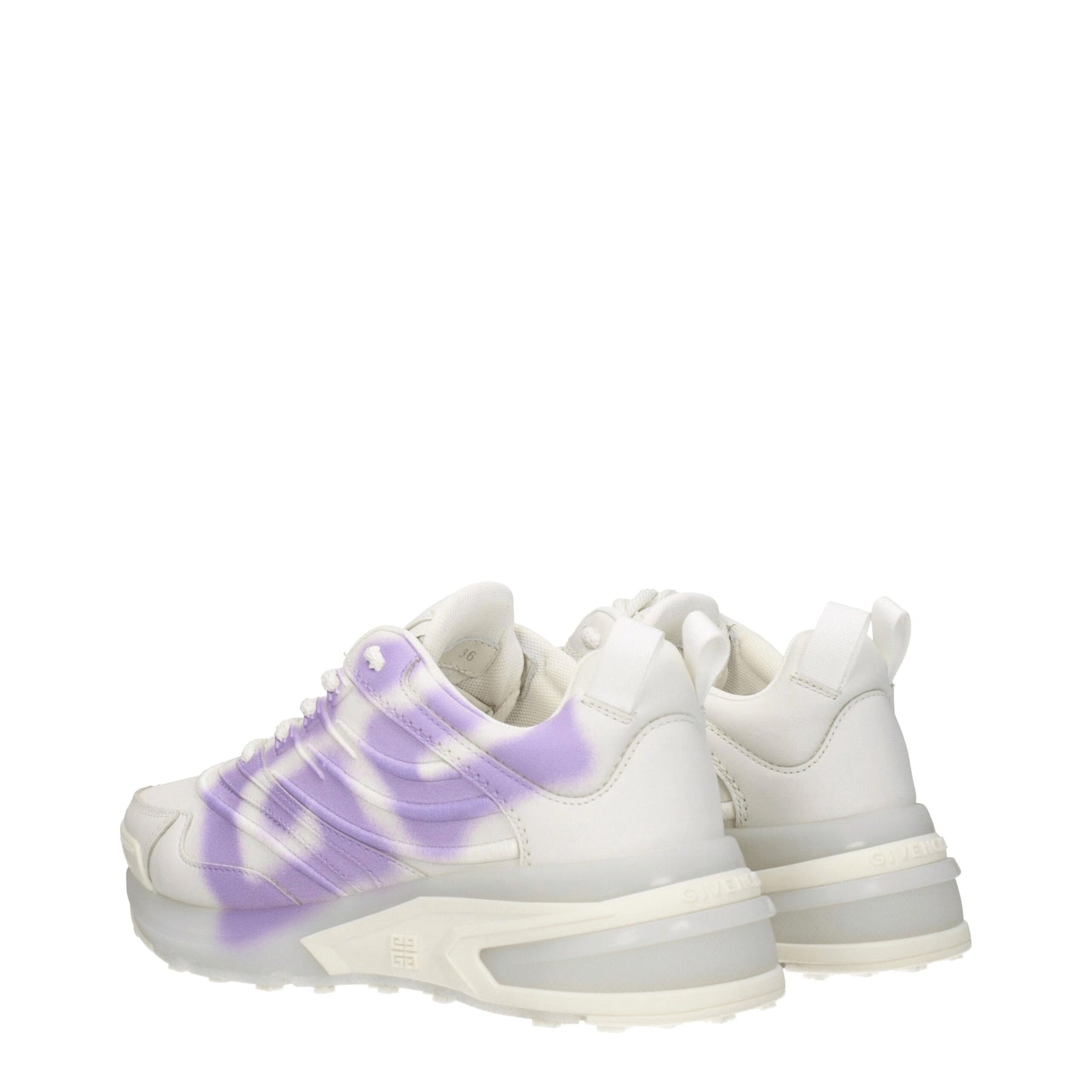 Beige niedrige Lederschuhe von Givenchy