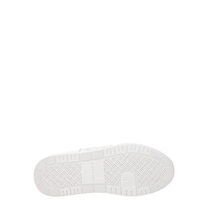 Givenchy White Leather Low Tops