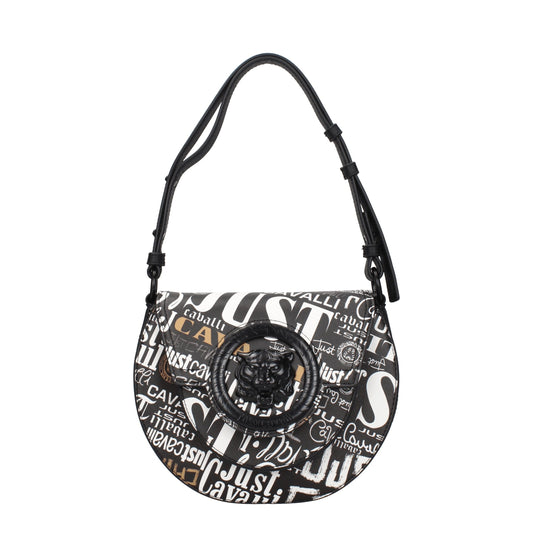 Just Cavalli Schwarze Polyester-Umhängetaschen