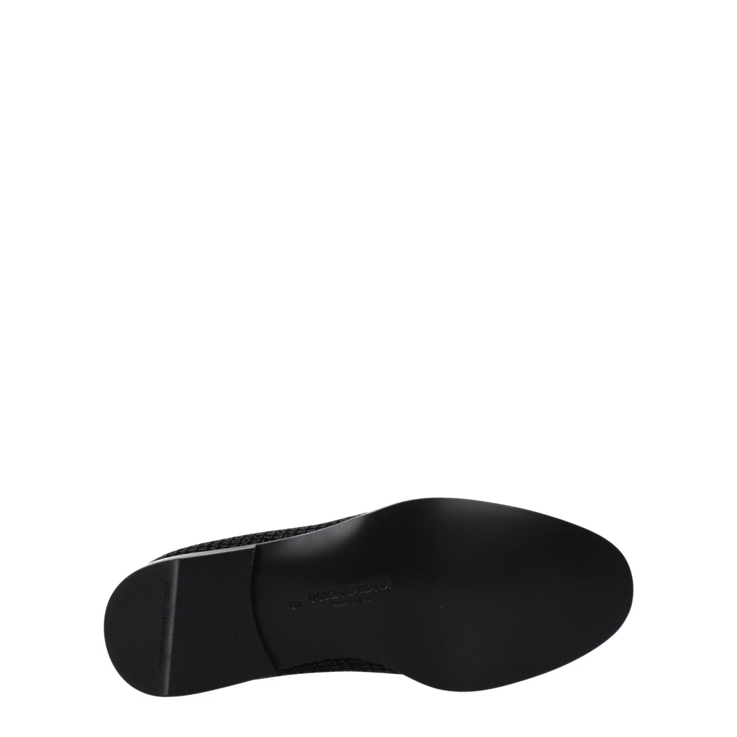 Dolce &amp; Gabbana – Slipper aus schwarzem Samt