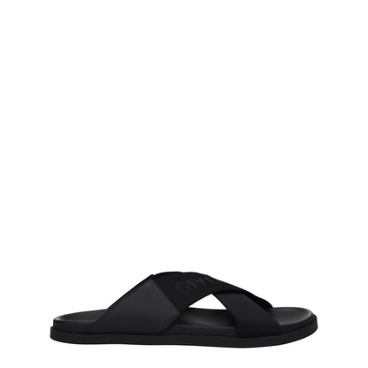 Givenchy – Schwarze Stoff-Hausschuhe