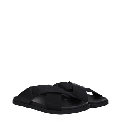 Givenchy – Schwarze Stoff-Hausschuhe
