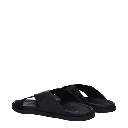 Givenchy – Schwarze Stoff-Hausschuhe