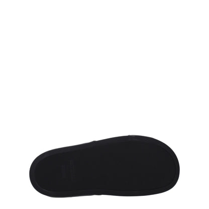 Givenchy – Schwarze Stoff-Hausschuhe