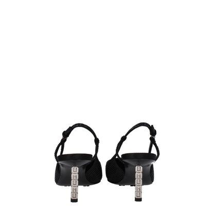 Givenchy – Pumps mit hohem Absatz aus schwarzem Stoff
