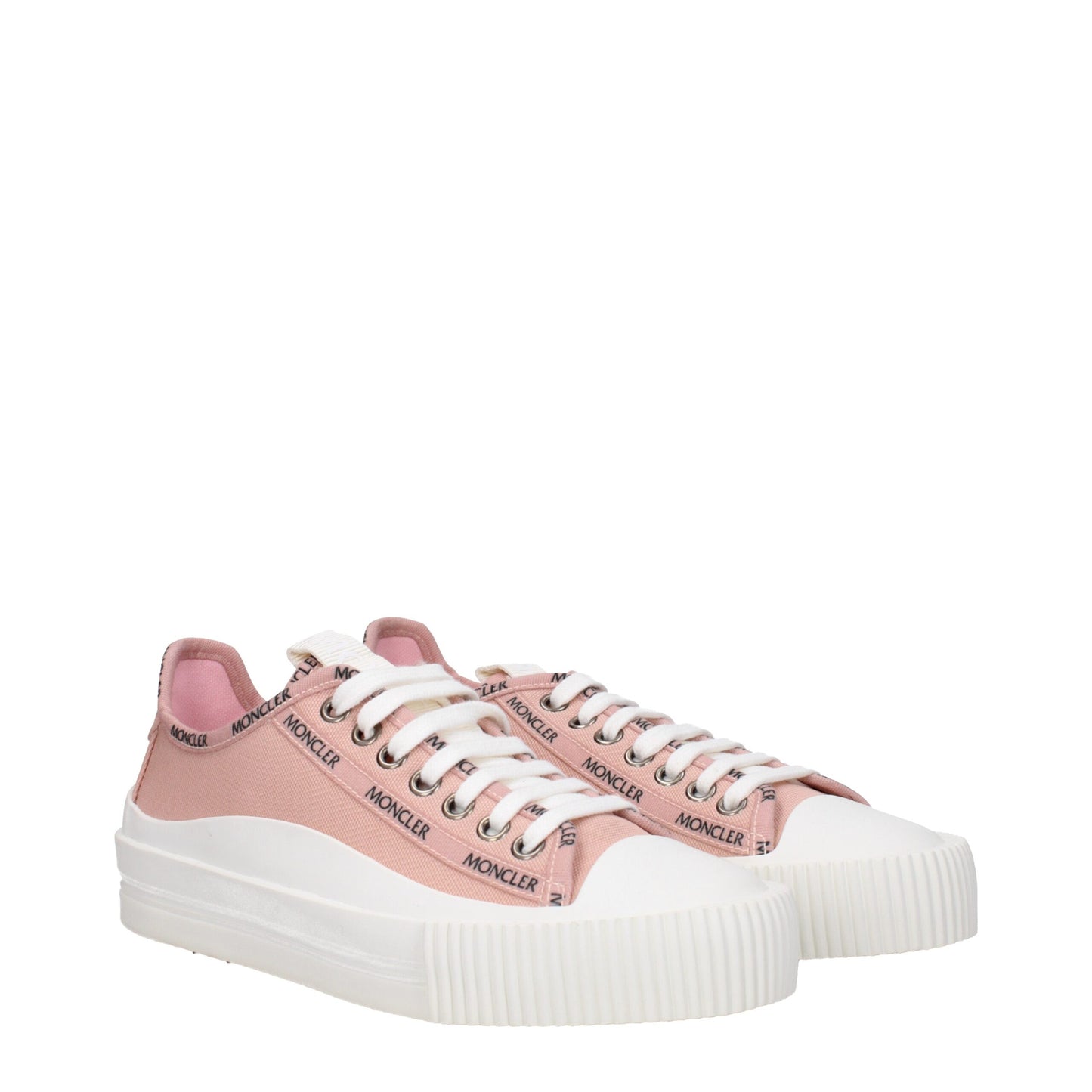 Moncler Rosa Stoff Niedrige Schuhe