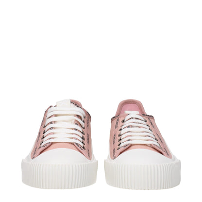 Moncler Rosa Stoff Niedrige Schuhe