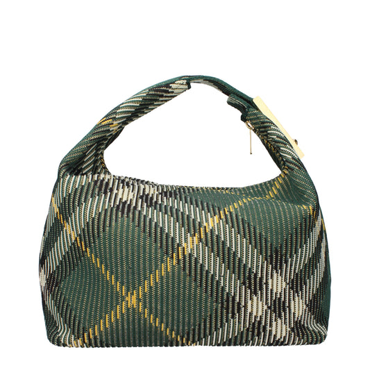 Burberry Handtaschen aus grünem Stoff